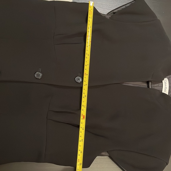 CALVIN KLEIN Black Button Up Dress - Picture 10 of 13